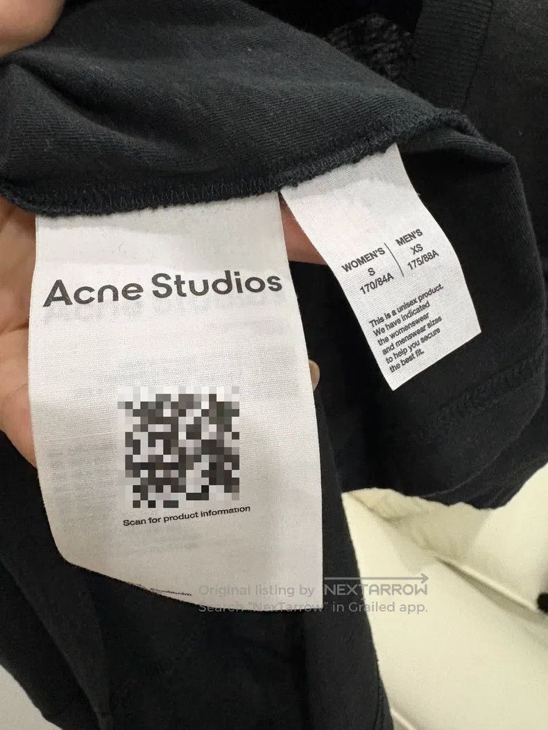 Acne Studios Acne Studios 1996 Printed Short-Sleeve T-Shirt Size XS / US 0-2 / IT 36-38 - 4 Thumbnail