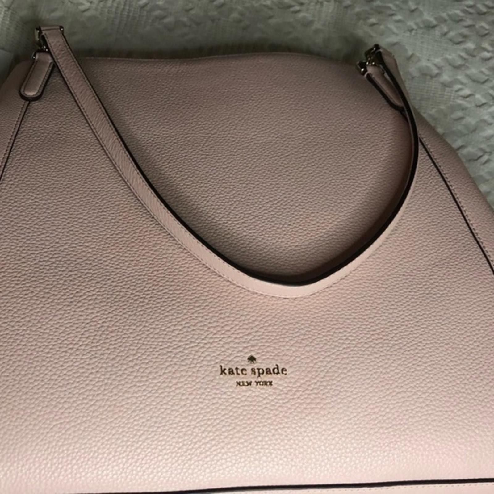 Kate Spade Rose Smoke Leather Shoulder Bag NWT Size ONE SIZE - 6 Thumbnail