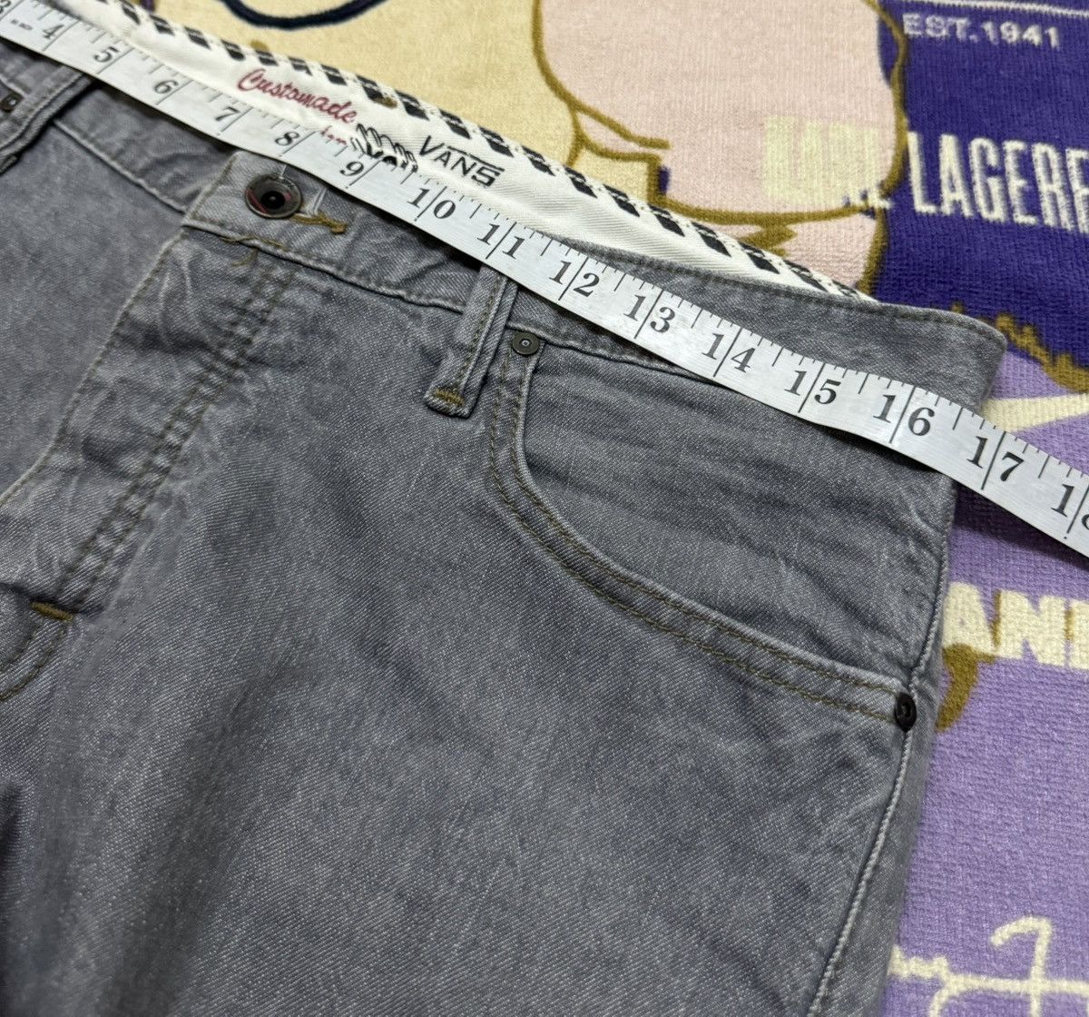 Vans VANS Made Nicaragua Denim Pant Size US 33 - 15 Thumbnail