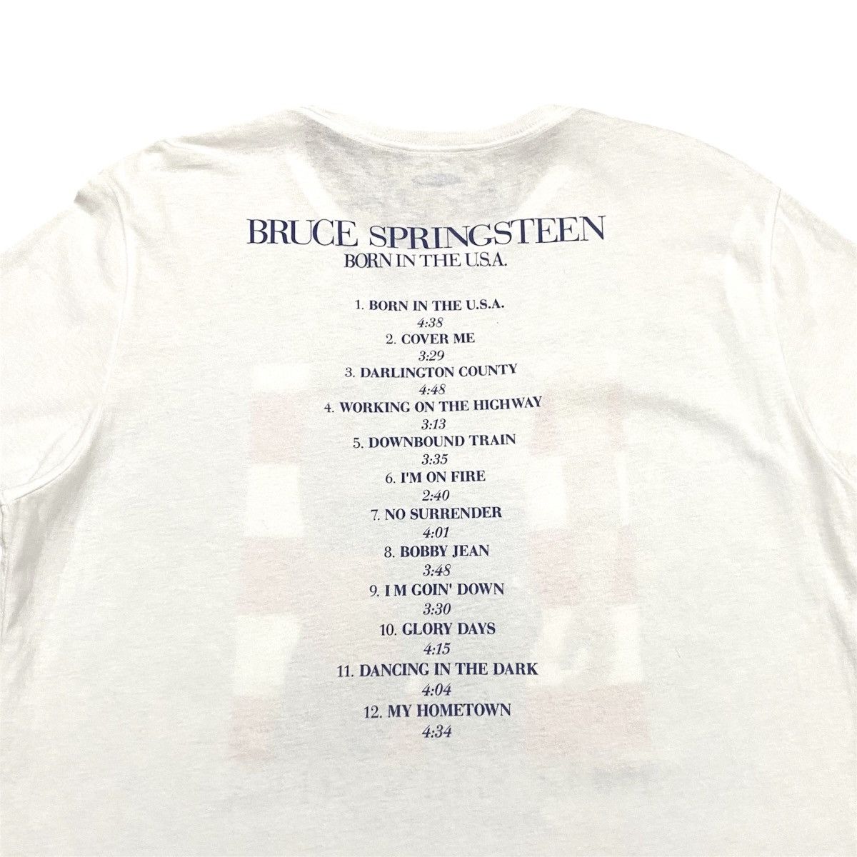 Band Tees Bruce Springsteen Born In The USA Album Tshirt Size US L / EU 52-54 / 3 - 4 Thumbnail