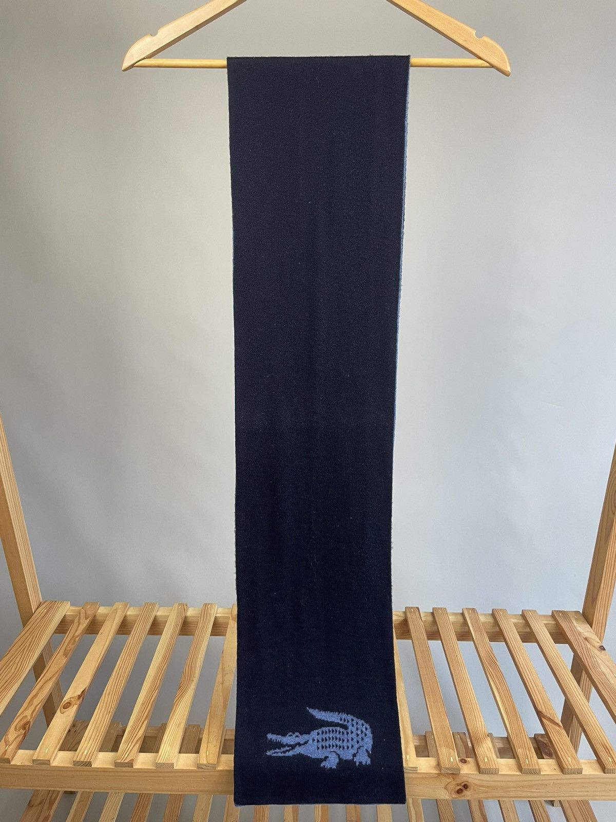 Lacoste Lacoste wool scarf Size ONE SIZE - 2 Thumbnail