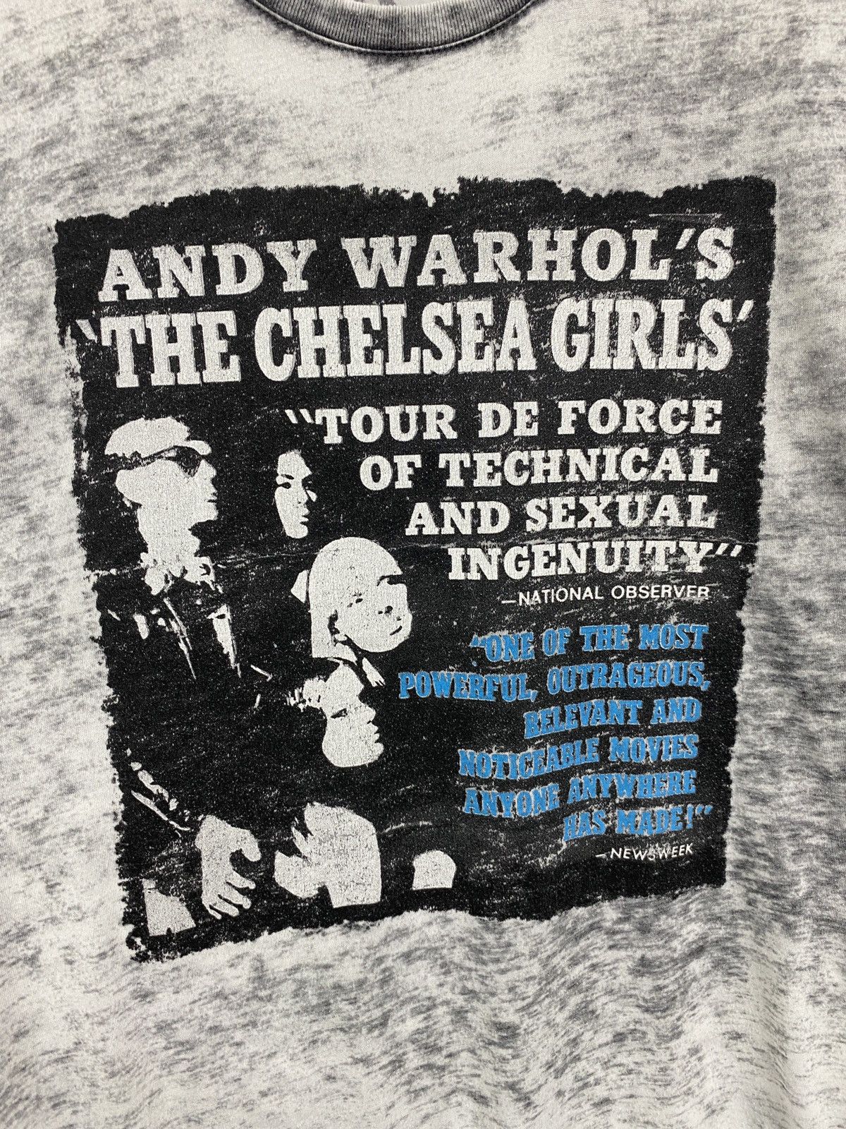 Andy Warhol × Hysteric Glamour 🇺🇸 Y2K Andy Warhol Pepe Jeans Art T-Shirt Rare Retro Hype Size US L / EU 52-54 / 3 - 4 Thumbnail