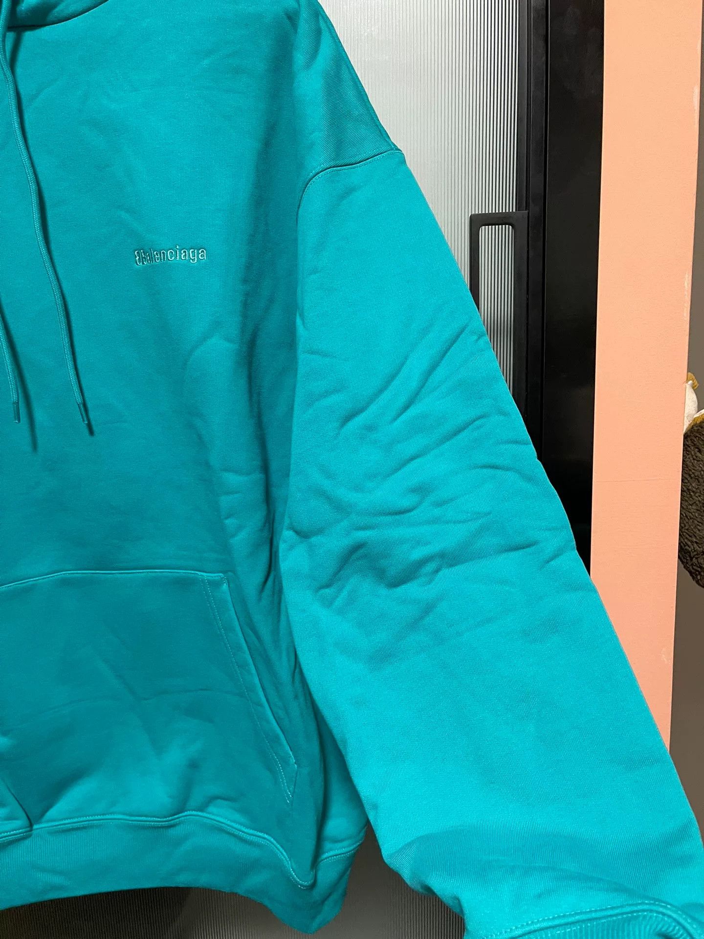 Balenciaga balenciaga logo embroidered hooded sweatshirt Size US XS / EU 42 / 0 - 3 Thumbnail