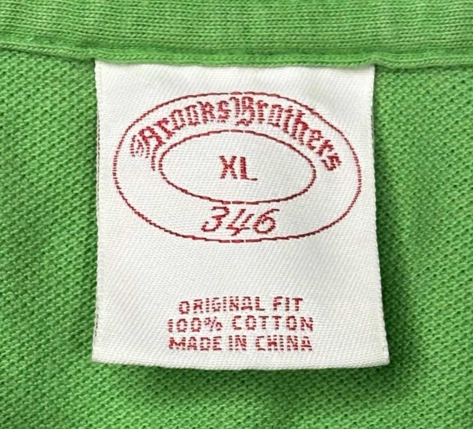 Brooks Brothers Brooks Brothers 346 Polo Shirt Mens XL Cotton Short Sleeve Size US XL / EU 56 / 4 - 2 Thumbnail
