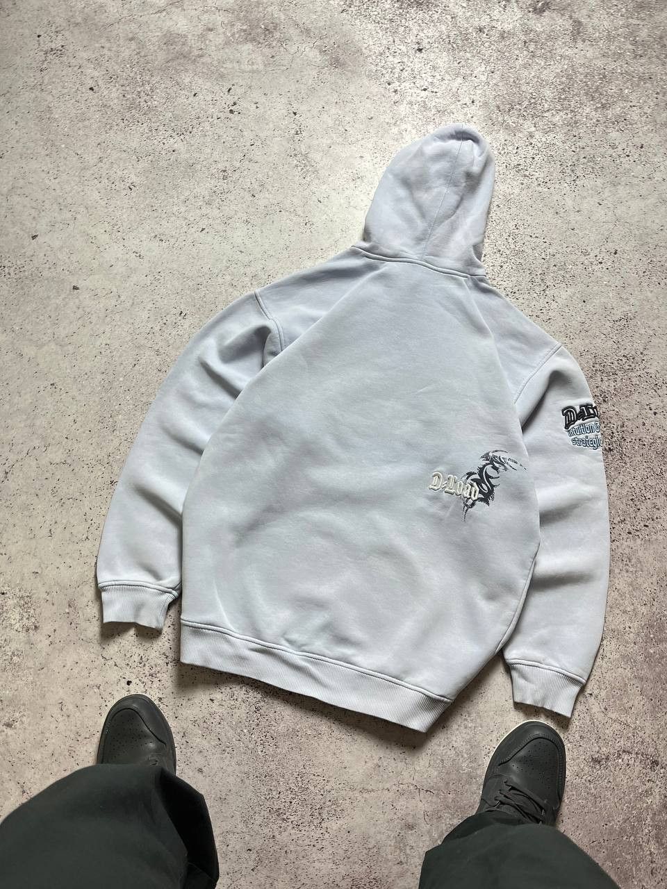 Vintage Vintage Download Hoodie Here There JNCO Style Size US M / EU 48-50 / 2 - 11 Thumbnail