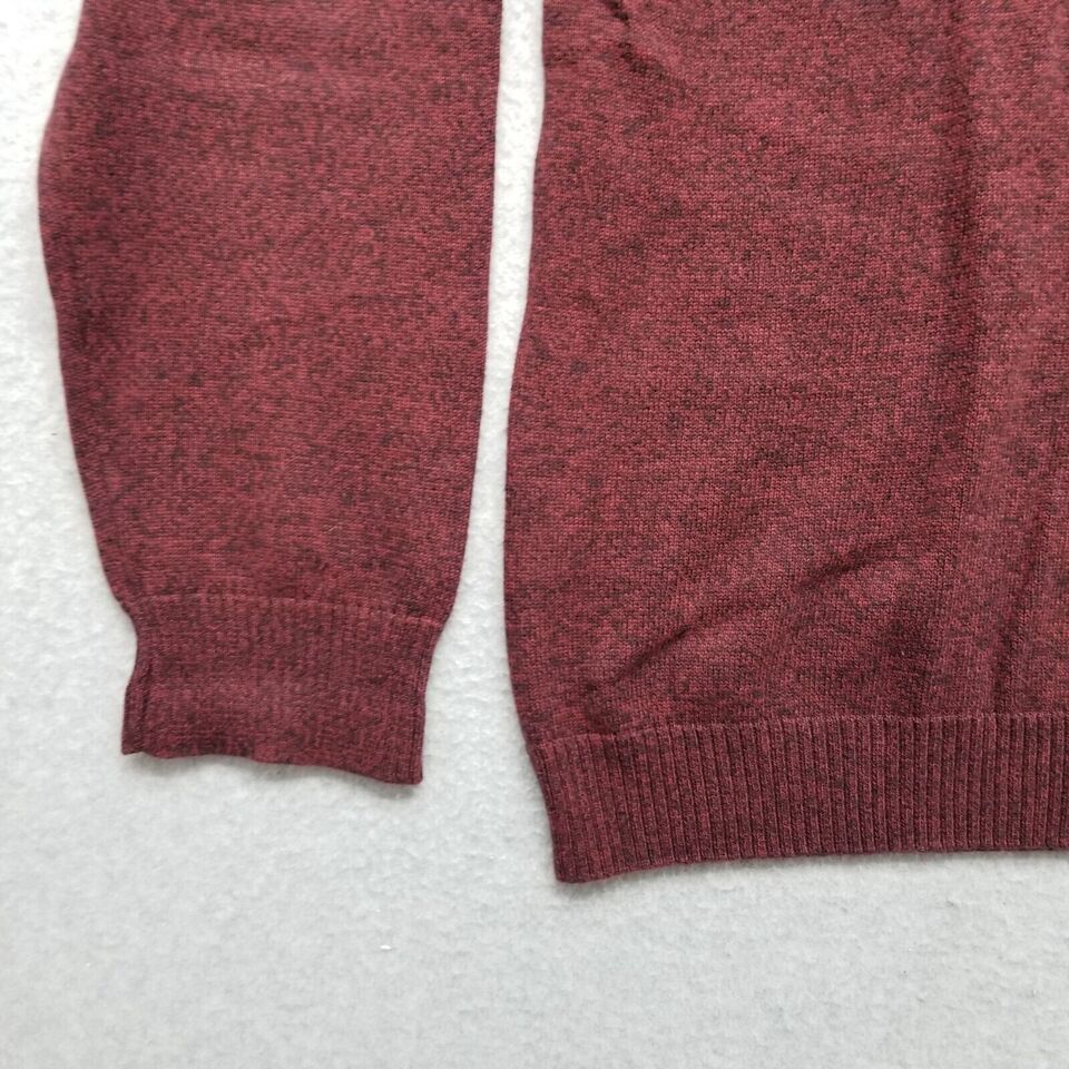 Perry Ellis Perry Ellis Sweater Mens XL Pullover Mock Neck Zip Cotton Size US XL / EU 56 / 4 - 2 Thumbnail