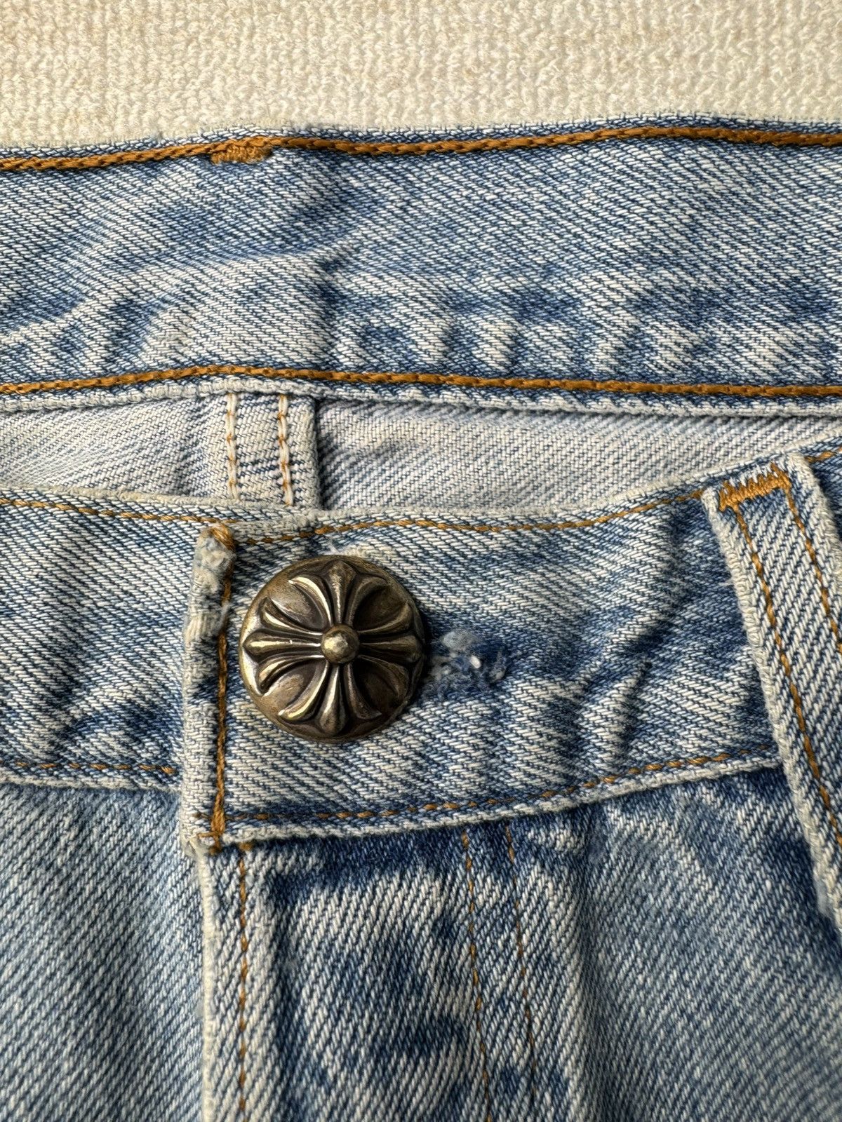 Chrome Hearts × Gallery Dept. OG chrome hearts 5001 jean 31 Size US 31 - 6 Thumbnail