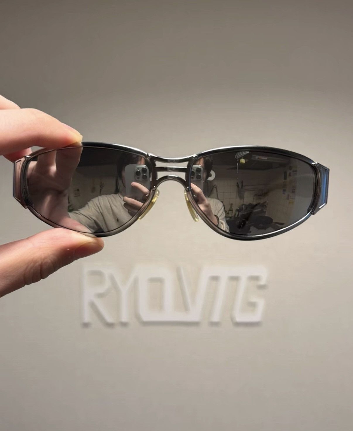 Jean Paul Gaultier Silver Tinted Lens Sunglasses Size ONE SIZE - 1 Thumbnail