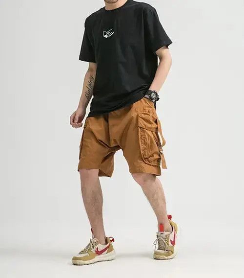 Japanese Brand × Jean 20SS Indigo Union Japan Brown Worker Shorts Size US 32 / EU 48 - 3 Thumbnail