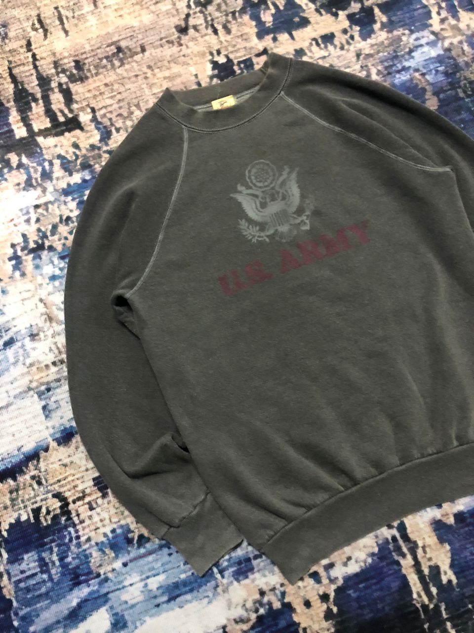 Vintage Vintage 80s Us.Army Crewneck Sweatshirt Size US M / EU 48-50 / 2 - 4 Thumbnail