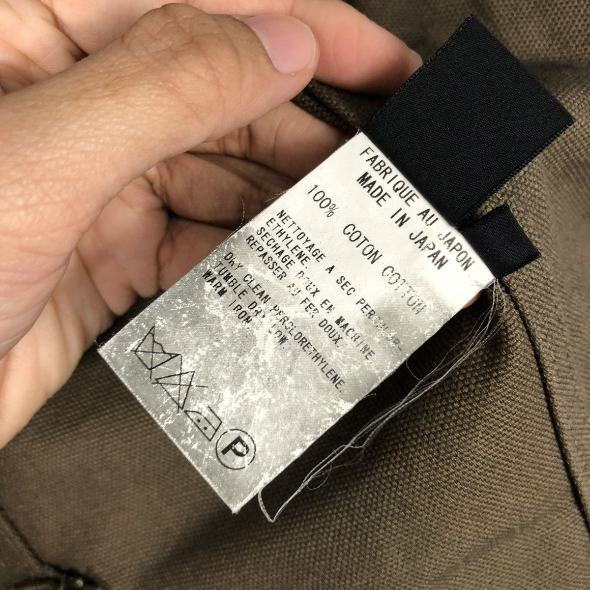 Yohji Yamamoto 🔥VINTAGE CROPPED CHORE JACKET Y’S YOHJI YAMAMOTO Size M / US 6-8 / IT 42-44 - 21 Thumbnail