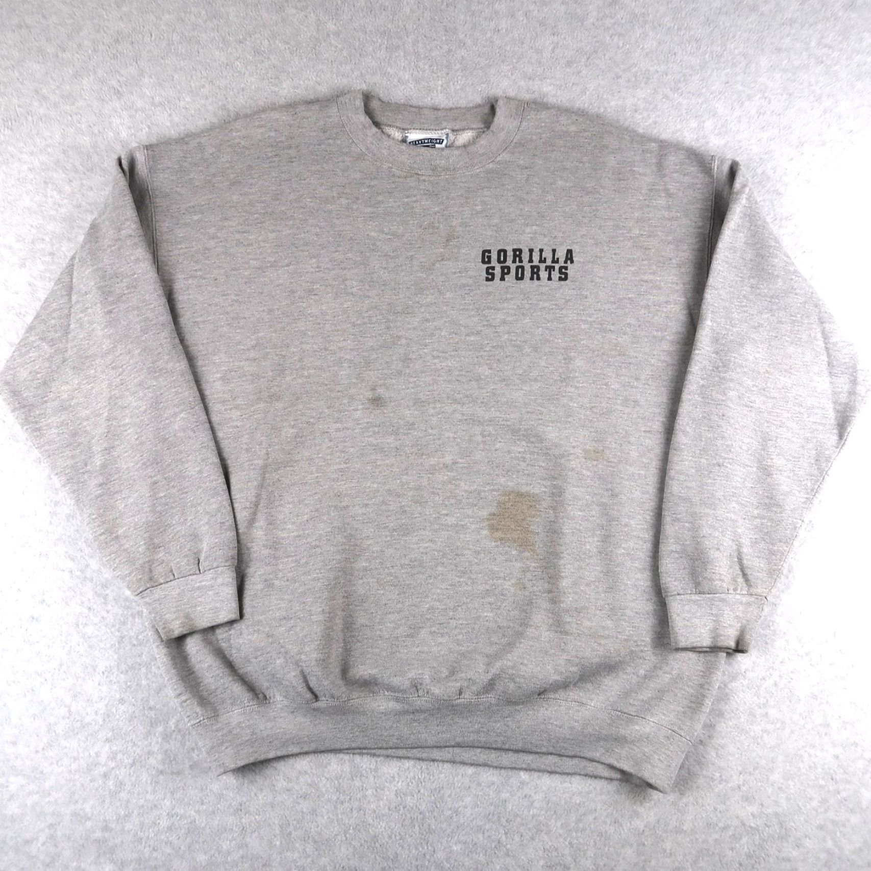 Vintage VINTAGE Lee Sport Sweatshirt Gray XL Crewneck Pullover Size US XL / EU 56 / 4 - 2 Thumbnail