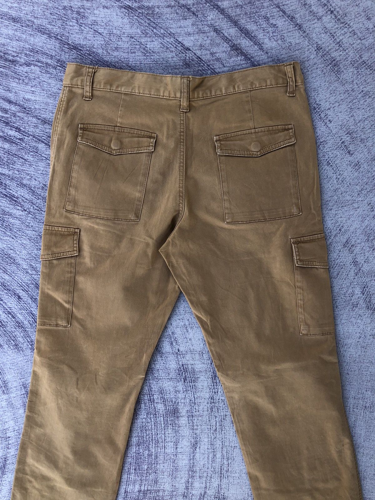Japanese Brand Faded Cargo Multipocket Tactical Utility Pants Size US 32 / EU 48 - 9 Thumbnail
