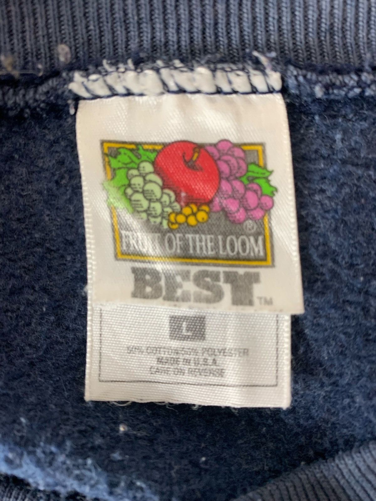 Fruit Of The Loom Vintage Fruit Of The Loom Iowa State SportWear Sweatshirt Size US L / EU 52-54 / 3 - 8 Thumbnail