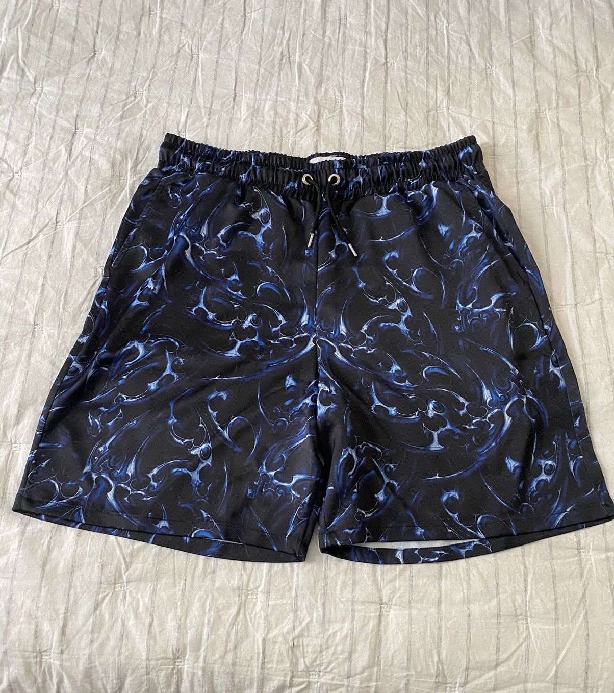 Han Kjobenhavn Han Kjobenhavn Blue Chrome Short Sz 52EU NWT Size US 36 / EU 52 - 3 Thumbnail