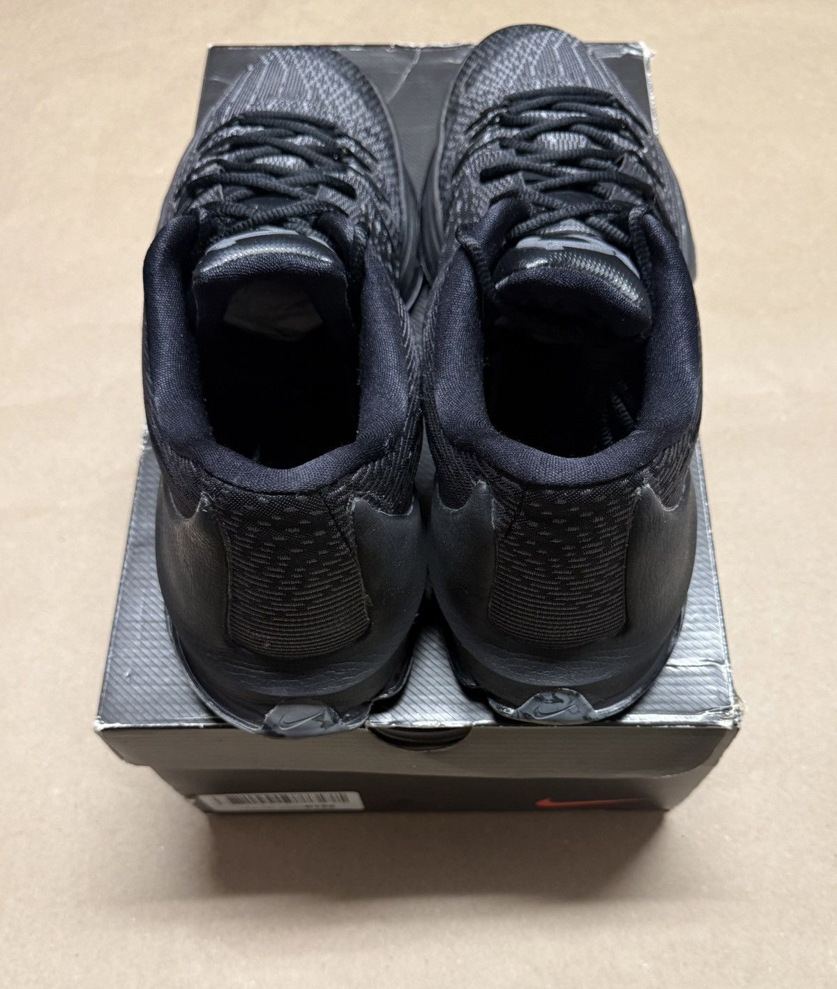 Nike Nike KD 8 Blackout Kevin Durant Men’s size 14 basketball! Size US 14 / EU 47 - 4 Thumbnail