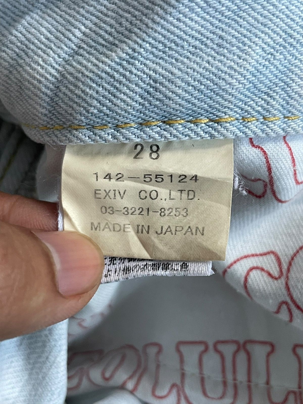 Japanese Brand Vintage Y2K Japanese Cocolulu Surf Trip Paint Spellout Jeans Size US 34 / EU 50 - 12 Thumbnail