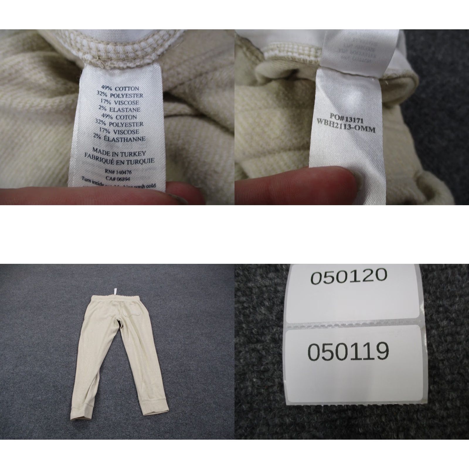 Faherty Faherty Joggers Womens S Beige Sweatpants Stretch Casual Active Run Gym Track Pants Womens S Beige Sweatpants Jogger Streetwear Size 28" / US 6 / IT 42 - 8 Thumbnail