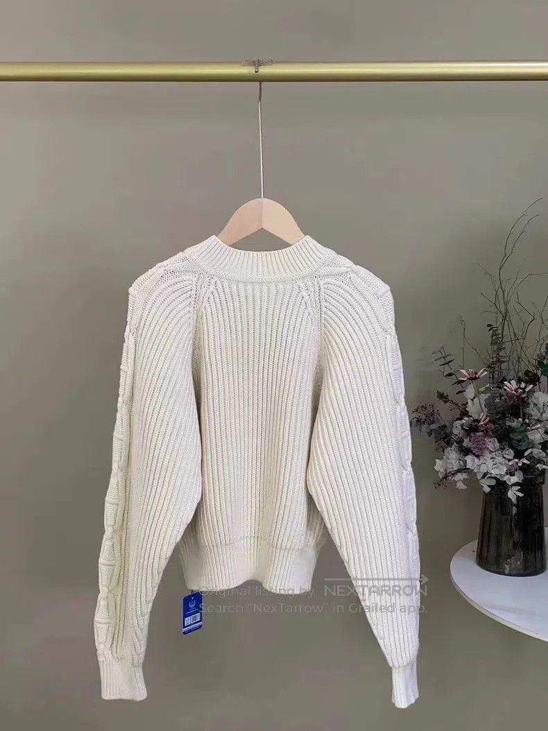 Hermes Hermes Women's Knit Crewneck Sweater Size XXS / US 00 / IT 34 - 2 Thumbnail