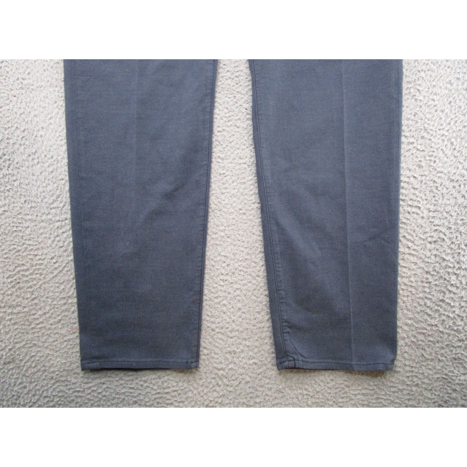 Vintage 34 Heritage Mens Dress Pants Blue Mid-Rise Straight Fit SZ 42x34 Classic Flat Front Pockets Breathable 34 Inseam Pants Mens Dress Pants Size US 42 / EU 58 - 2 Thumbnail
