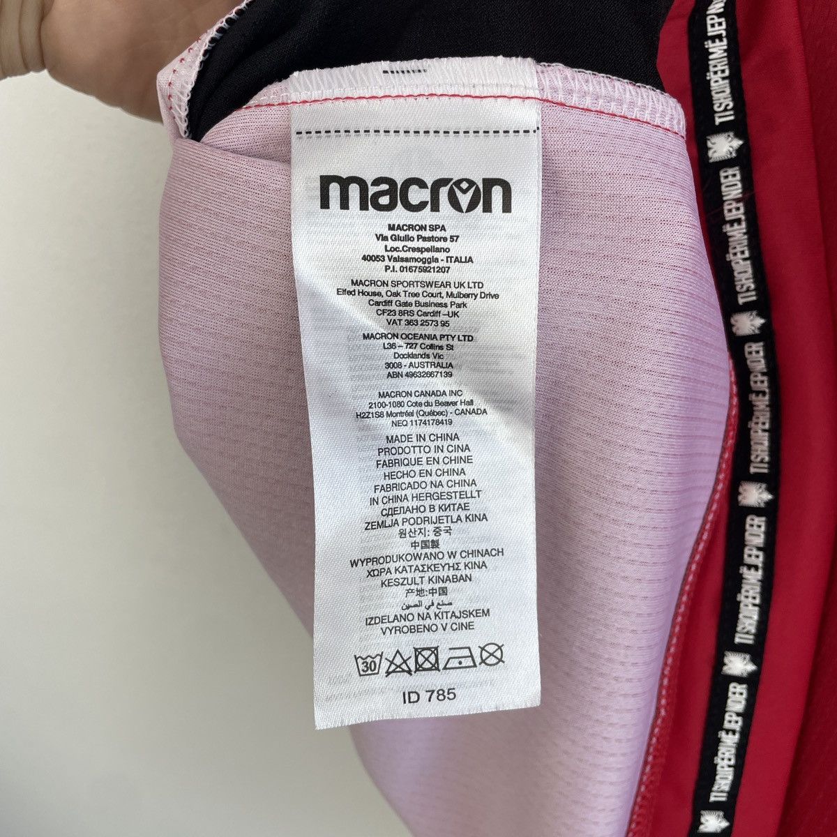 Macron Albania Authentic Home Jersey Shirt Men Euro 2024 size XL Size US XL / EU 56 / 4 - 9 Thumbnail
