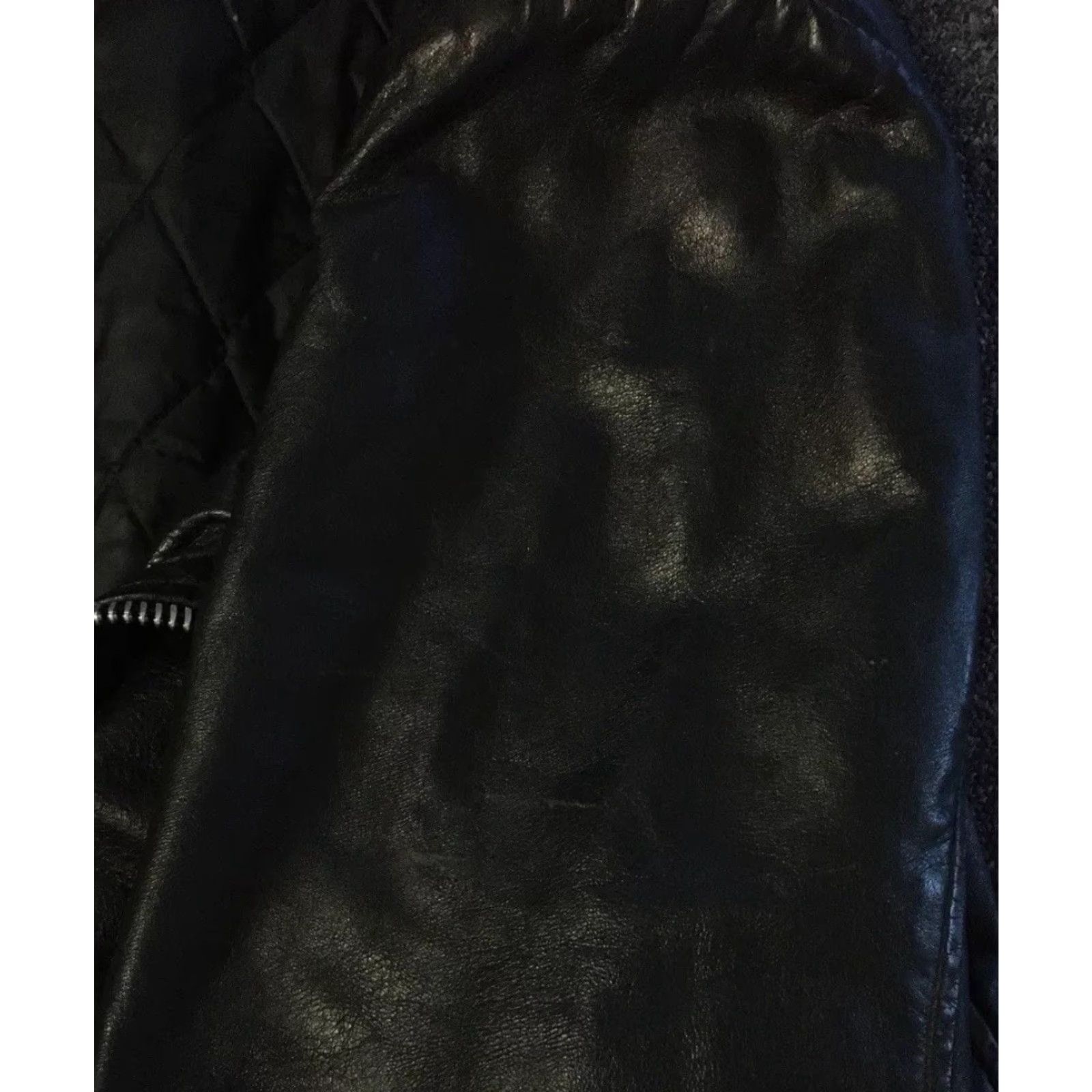 Vintage VINTAGE Cafe Racer Leather Motorcycle Jacket 48 Mens Black Scovill Zipper 60s 70s Bomber Grunge Punk USA USA Size US M / EU 48-50 / 2 - 3 Thumbnail