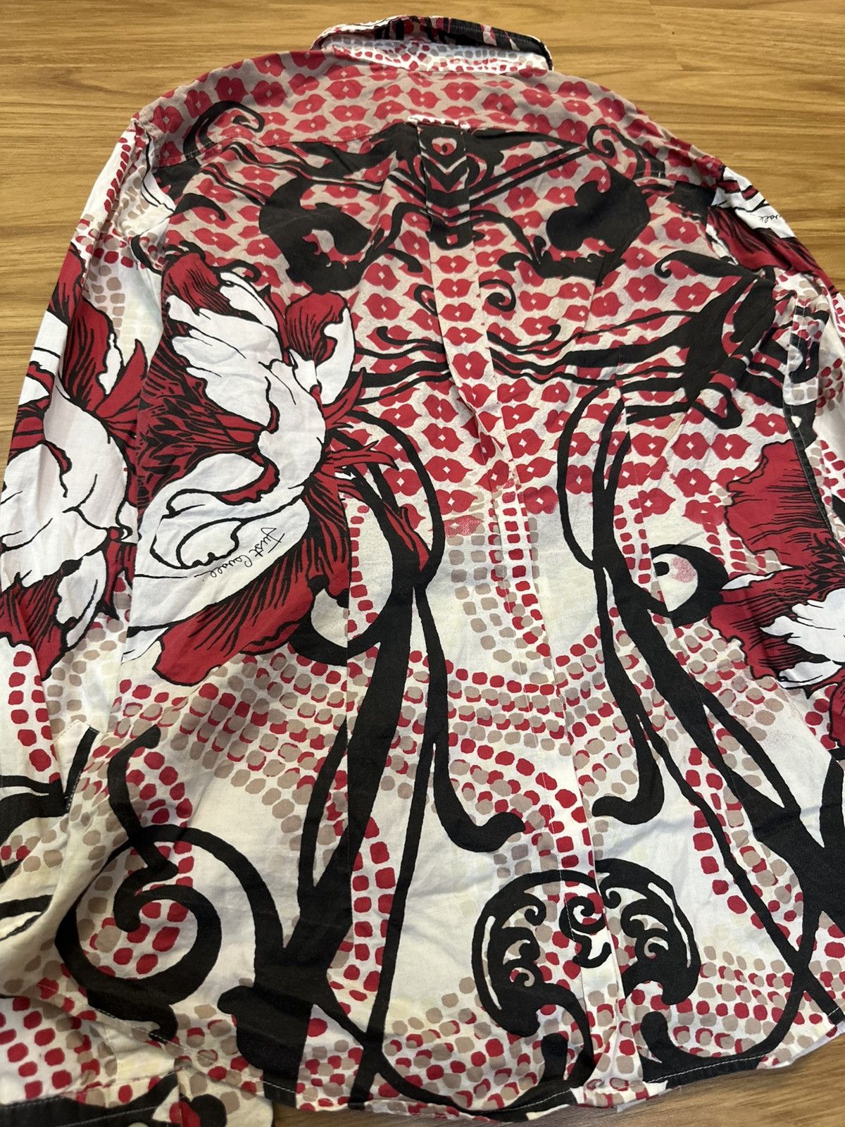 Just Cavalli Just Cavalli By Roberto Cavalli Printed Button Up Shirt Size US S / EU 44-46 / 1 - 11 Thumbnail