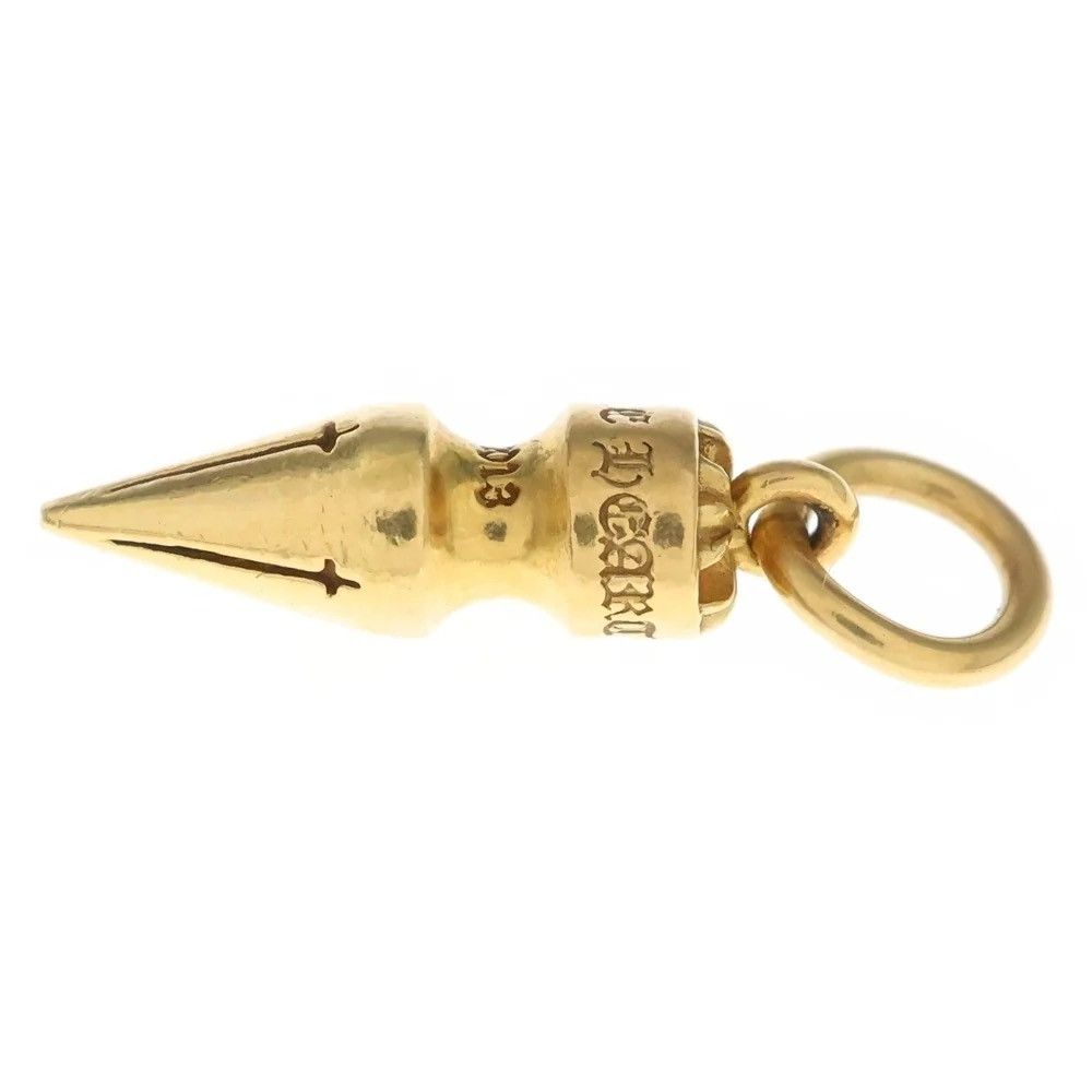 Chrome Hearts Chrome Hearts 22k Gold Spike Pendant Necklace Charm Size ONE SIZE - 3 Thumbnail
