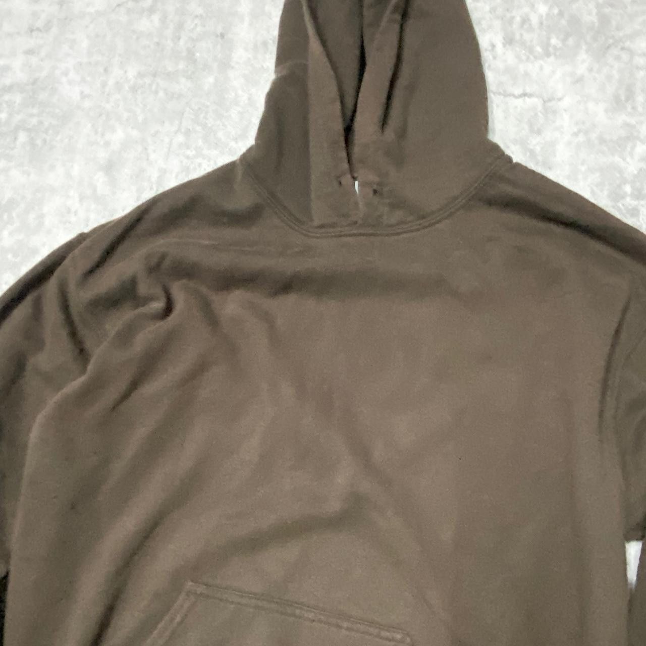 Gildan Brown cotton hoodie with a relaxed fit #skaterstyle Size US L / EU 52-54 / 3 - 2 Thumbnail