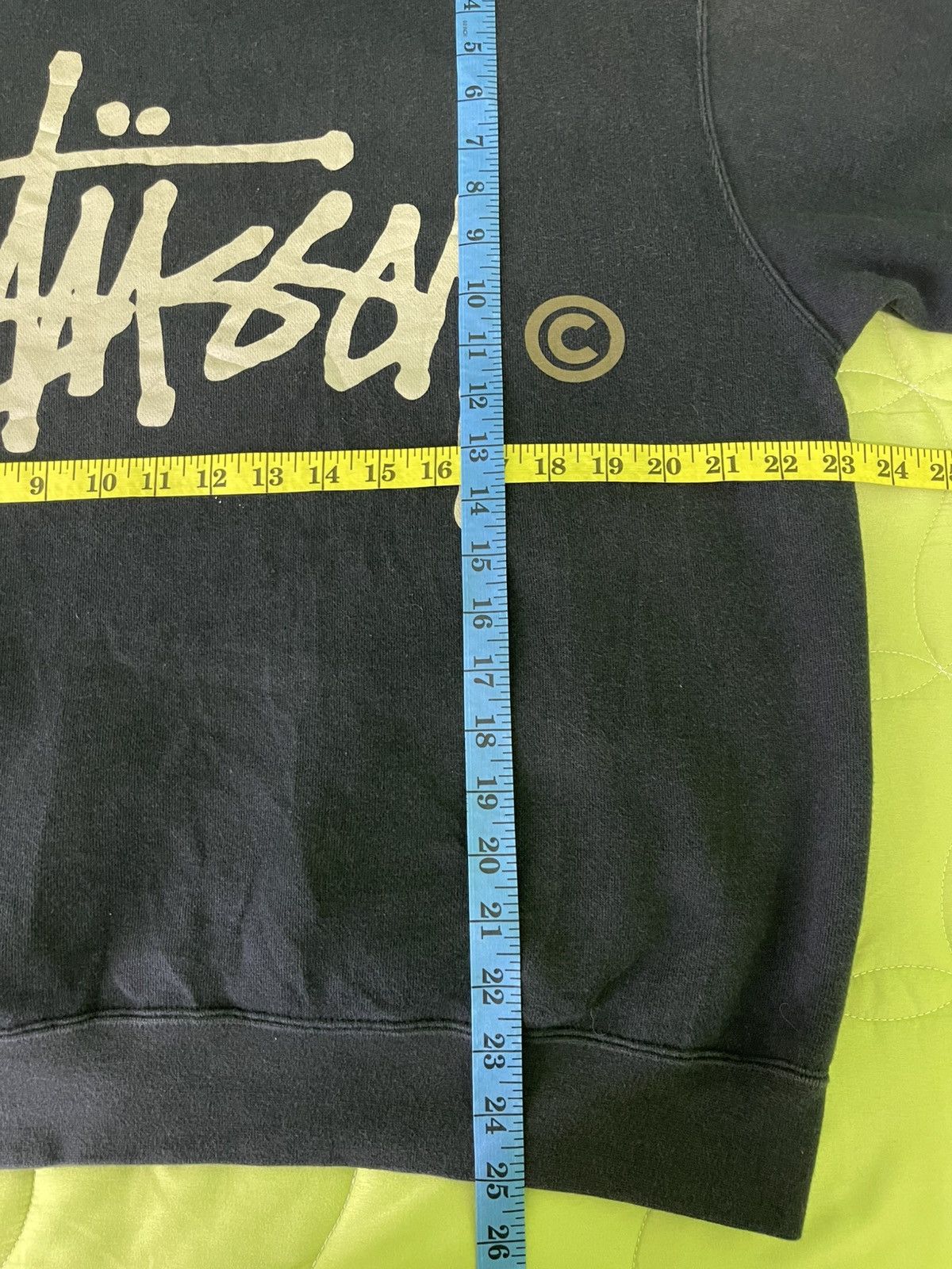 Stussy 2000's Vintage Stussy Pigment Dyed Hoodie Blue Black Size US M / EU 48-50 / 2 - 15 Thumbnail