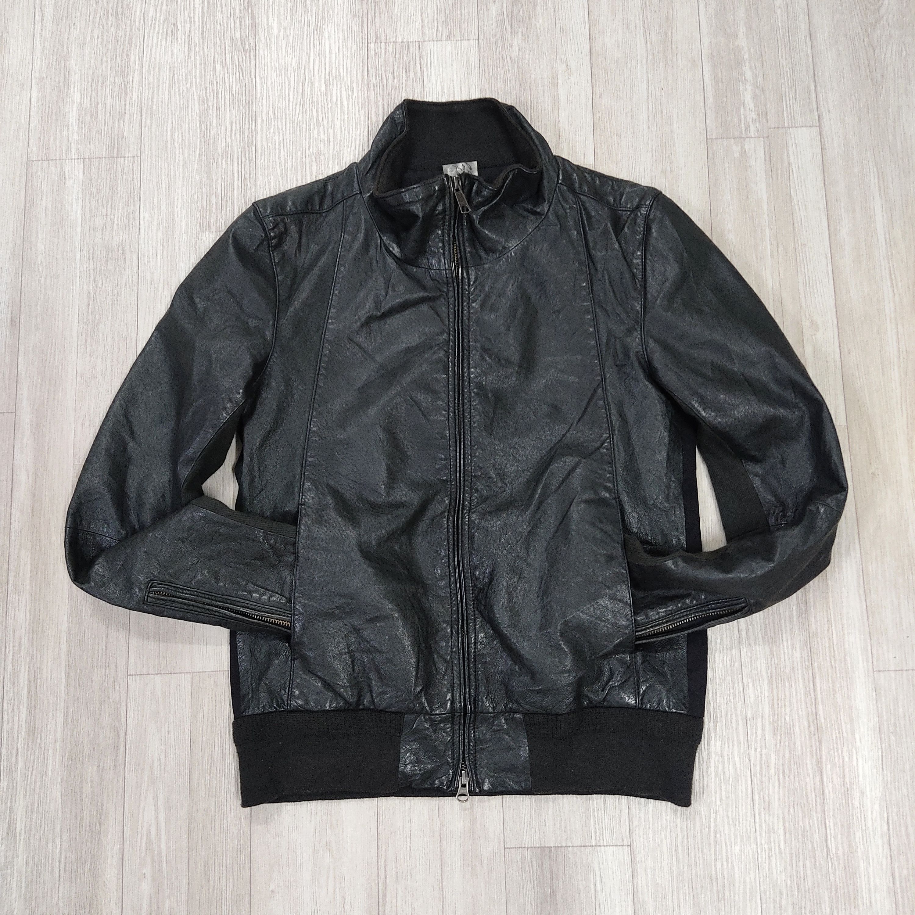 Genuine Leather JOURNAL STANDARD Half Leather Bikers Jacket Size US XS / EU 42 / 0 - 4 Thumbnail