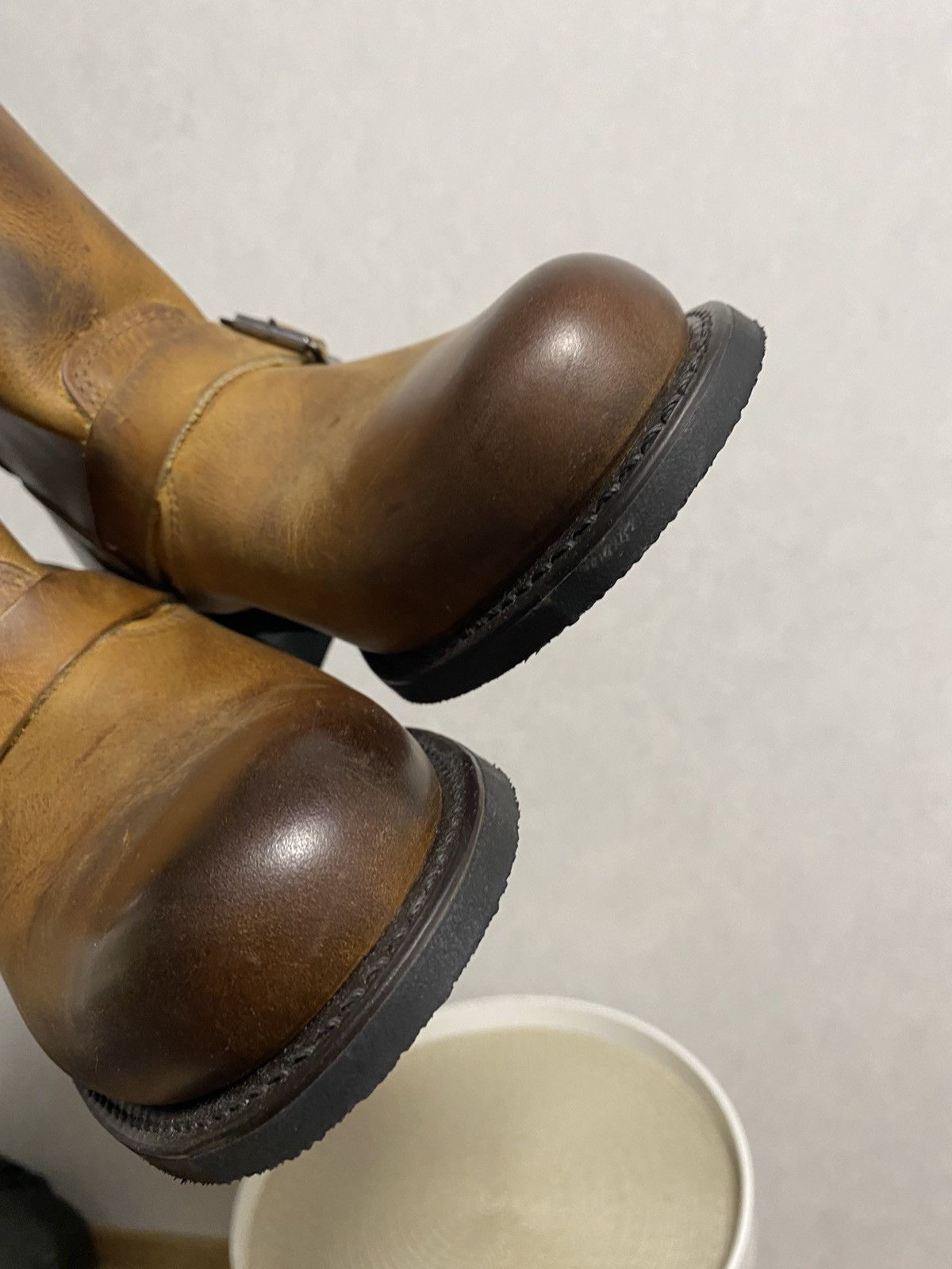 Frye Frye Engineer 12R 77400 AS98 Sendra Leather Boots Size: 39 Size US 9 / IT 39 - 15 Thumbnail
