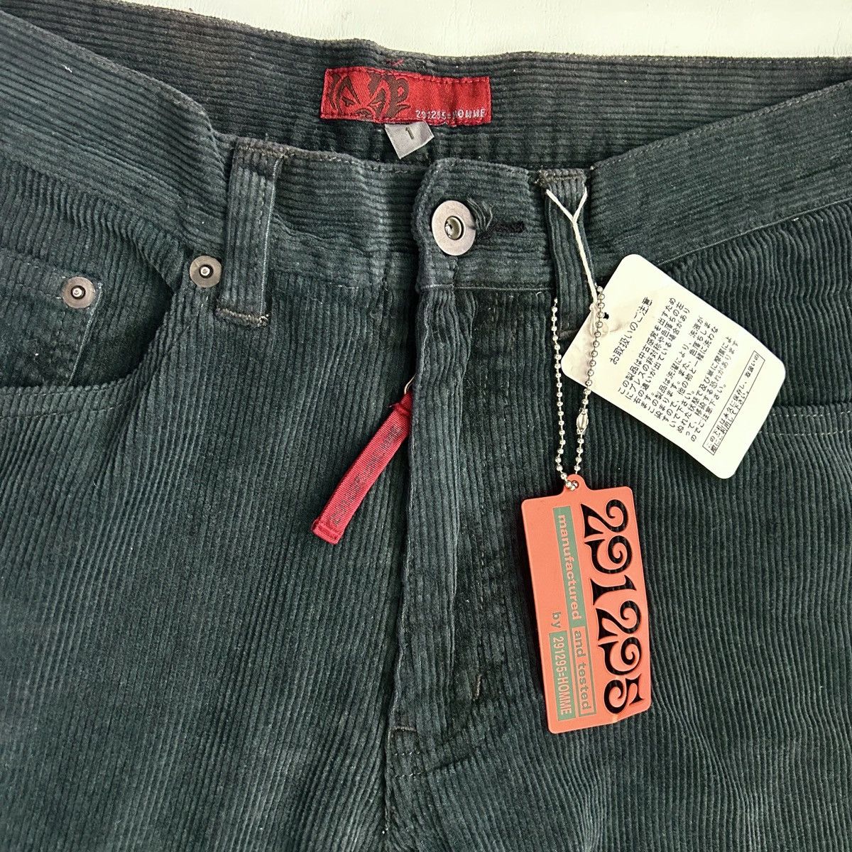 Hysteric Glamour 291295 = Homme Flare Corduroy Pants Size US 28 / EU 44 - 3 Thumbnail