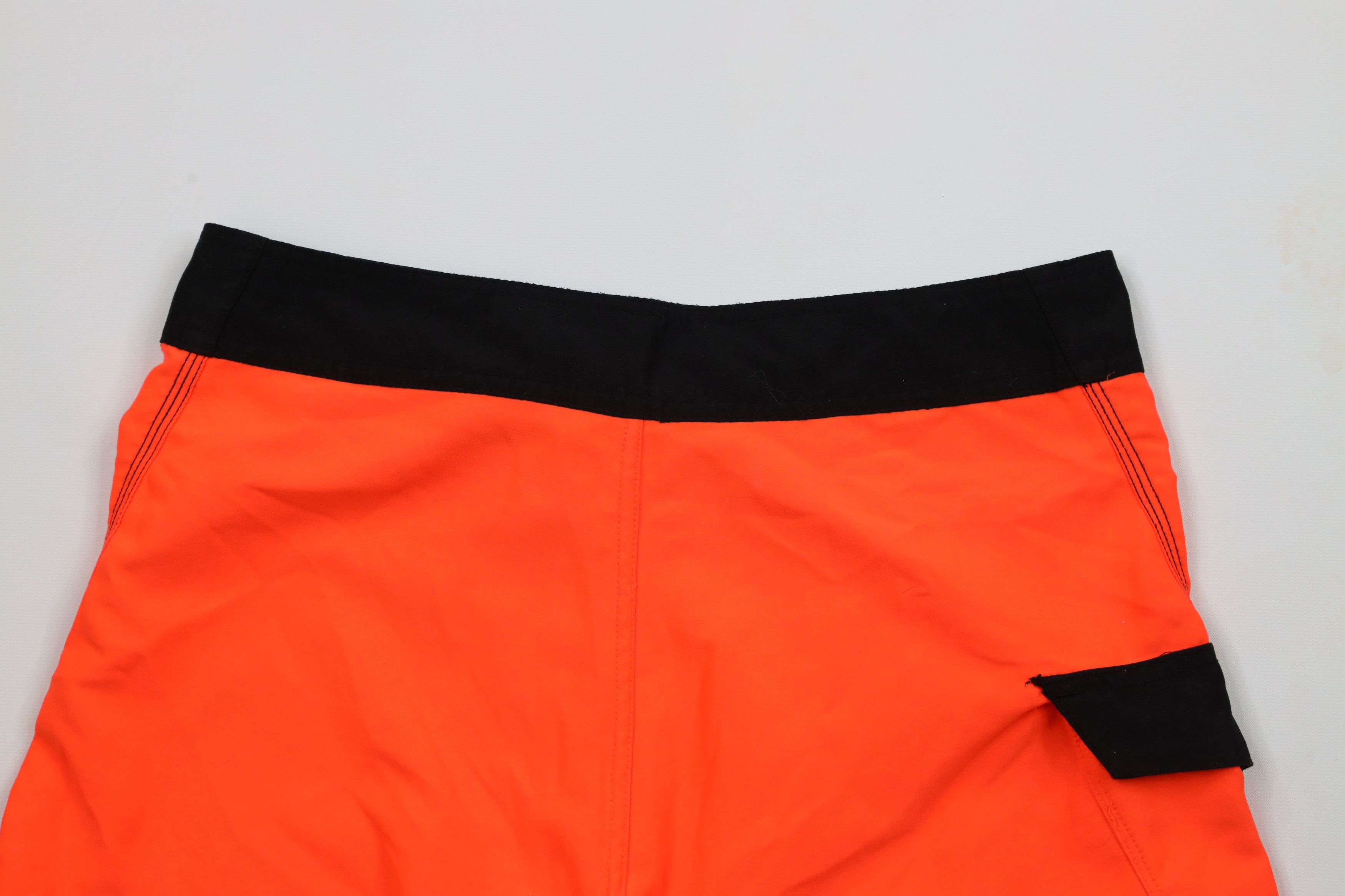 Fox Racing × Vintage Vintage Fox Racing Big Logo Swim Board Shorts Blaze Orange Size US 30 / EU 46 - 9 Thumbnail