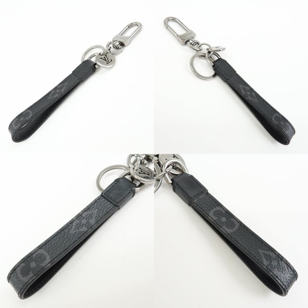 Louis Vuitton Louis Vuitton Monogram Eclipse Porte Cles Dragonne Keychain Size ONE SIZE - 3 Thumbnail
