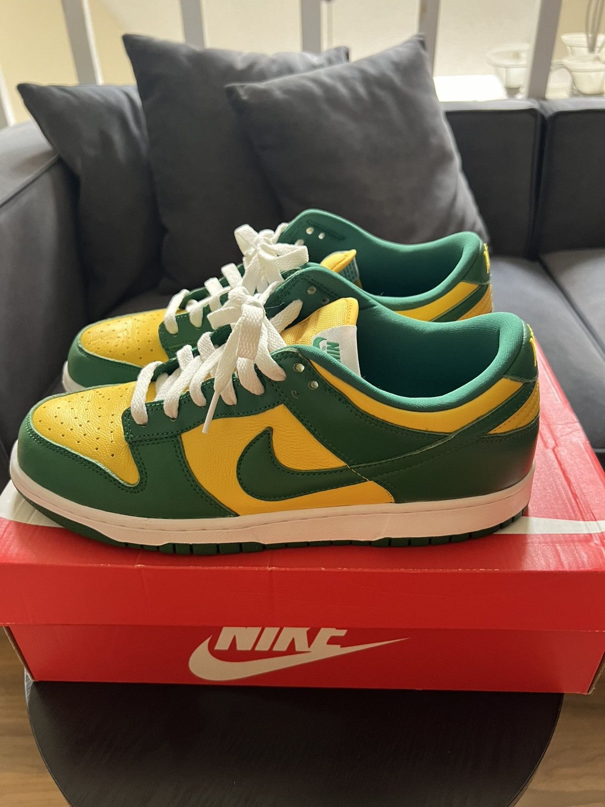 Nike Nike Dunk Low Brazil Sz. 9 Size US 9 / EU 42 - 4 Thumbnail