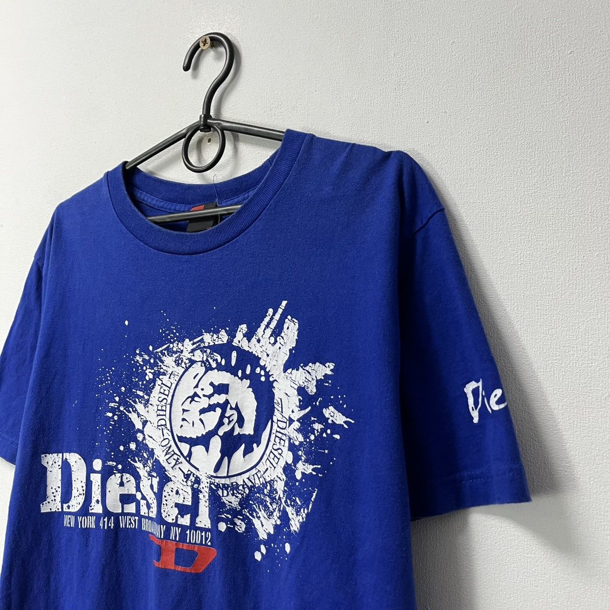 Diesel Vintage Diesel T-Shirt Big Logo Style Y2k Size US M / EU 48-50 / 2 - 2 Thumbnail