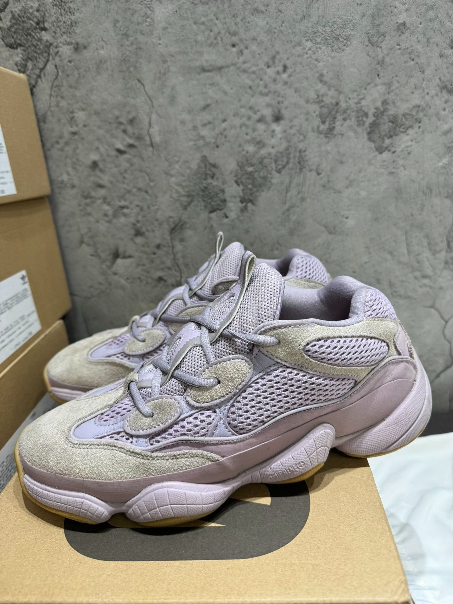 Adidas Adidas YEEZY500 Purple Lowtop Sneakers 42 Men Size US 9 / EU 42 - 1 Thumbnail
