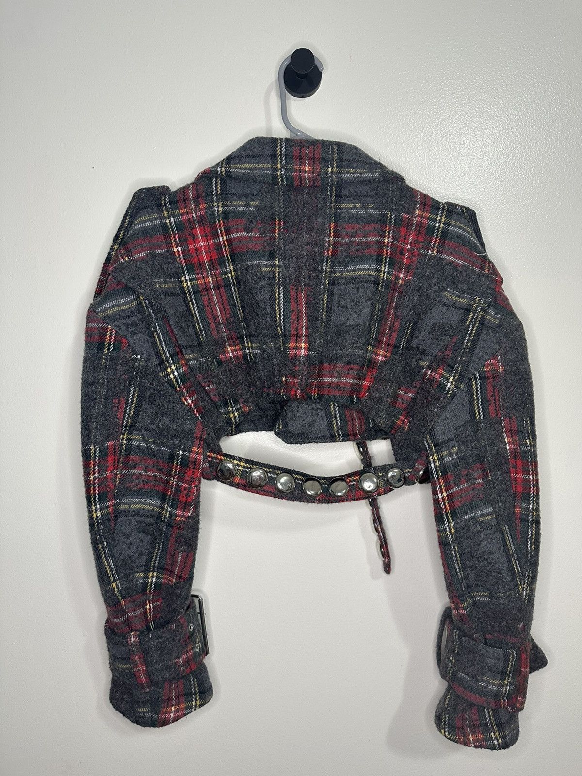 Vaquera Vaquera Cropped Moto Jacket Size M / US 6-8 / IT 42-44 - 8 Thumbnail