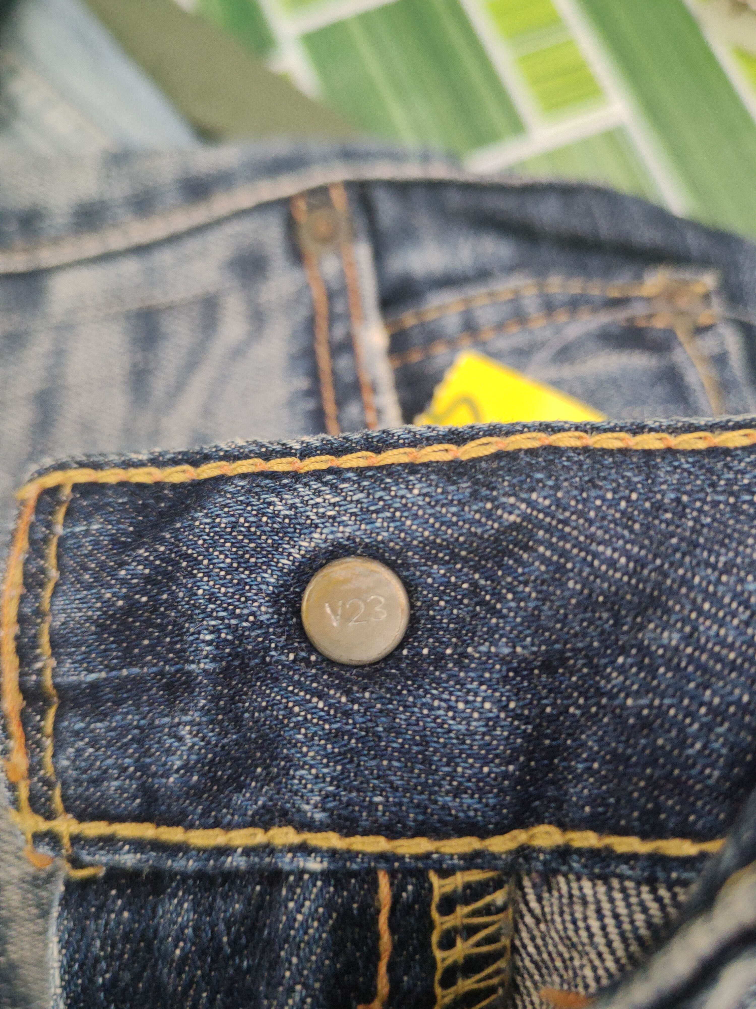 Levi's Levi's Dark Blue Distressed Ripped Jeans #S2850 Size US 33 - 17 Thumbnail