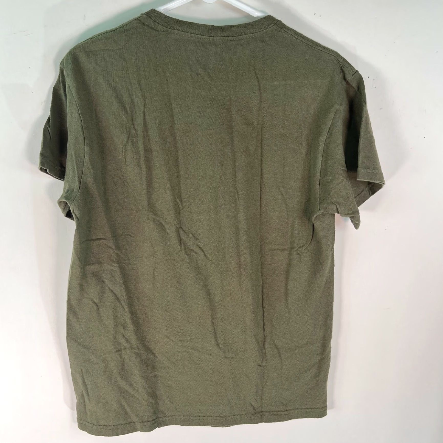 Delta Delta Pro Weight T Shirt Men M Green Graphic 100% Cotton Crew Neck Short Sleeve Classic Mens Size US M / EU 48-50 / 2 - 3 Thumbnail
