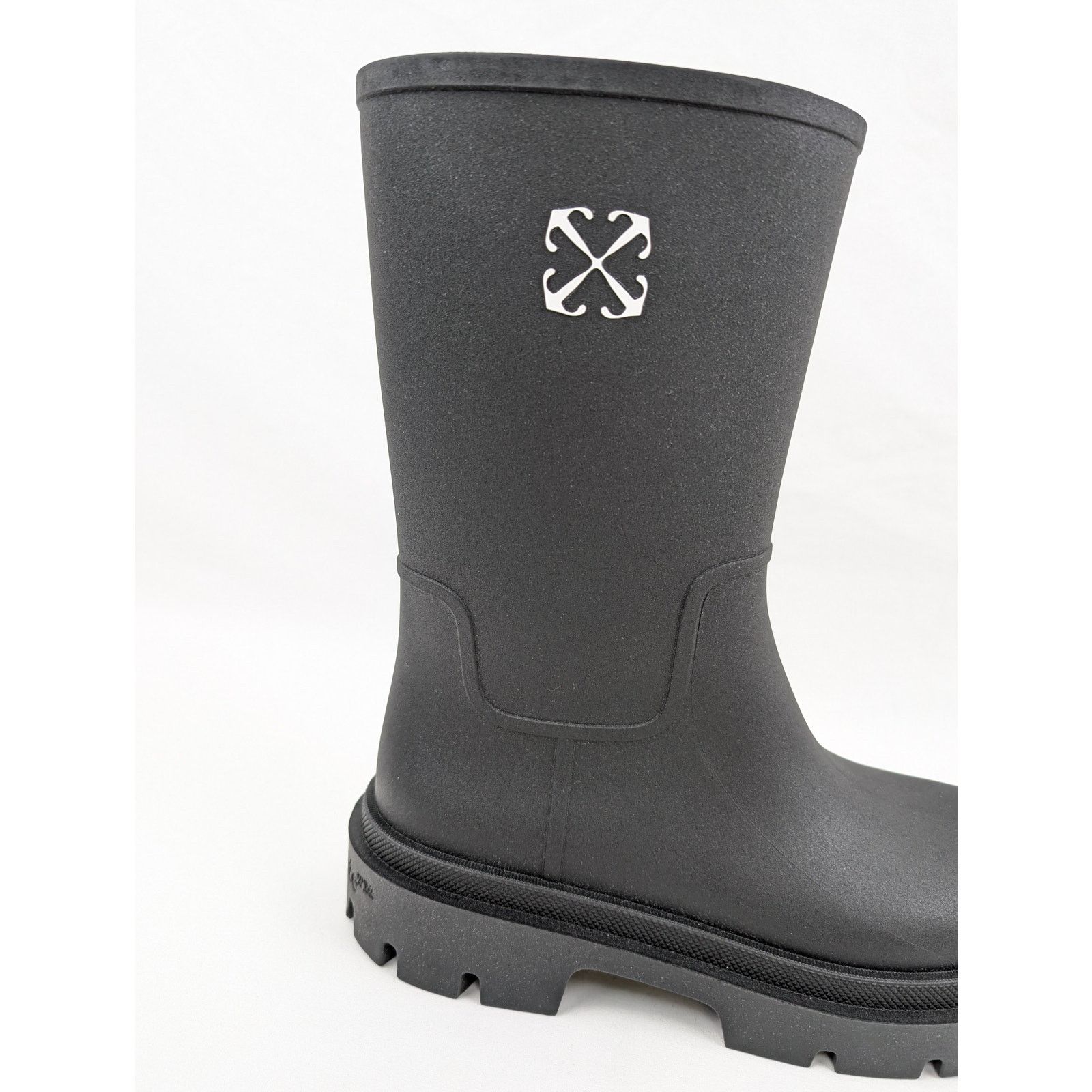 Off-White o1rshd1 Reboot Arrow Boots in Black Size US 12 / EU 45 - 3 Thumbnail