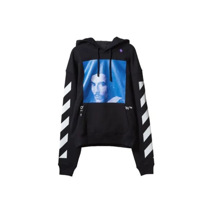 Off-White Off-White Graphic Long Sleeve Hoodie for Men 0079 Size US XXS / EU 40 - 1 Thumbnail
