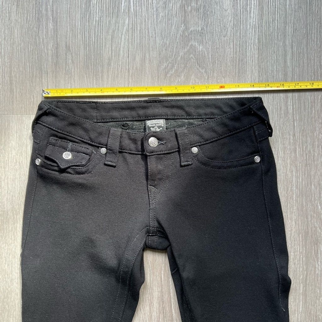 True Religion True Religion Black Skinny Pants Jeans Size 26" / US 2 / IT 38 - 8 Thumbnail