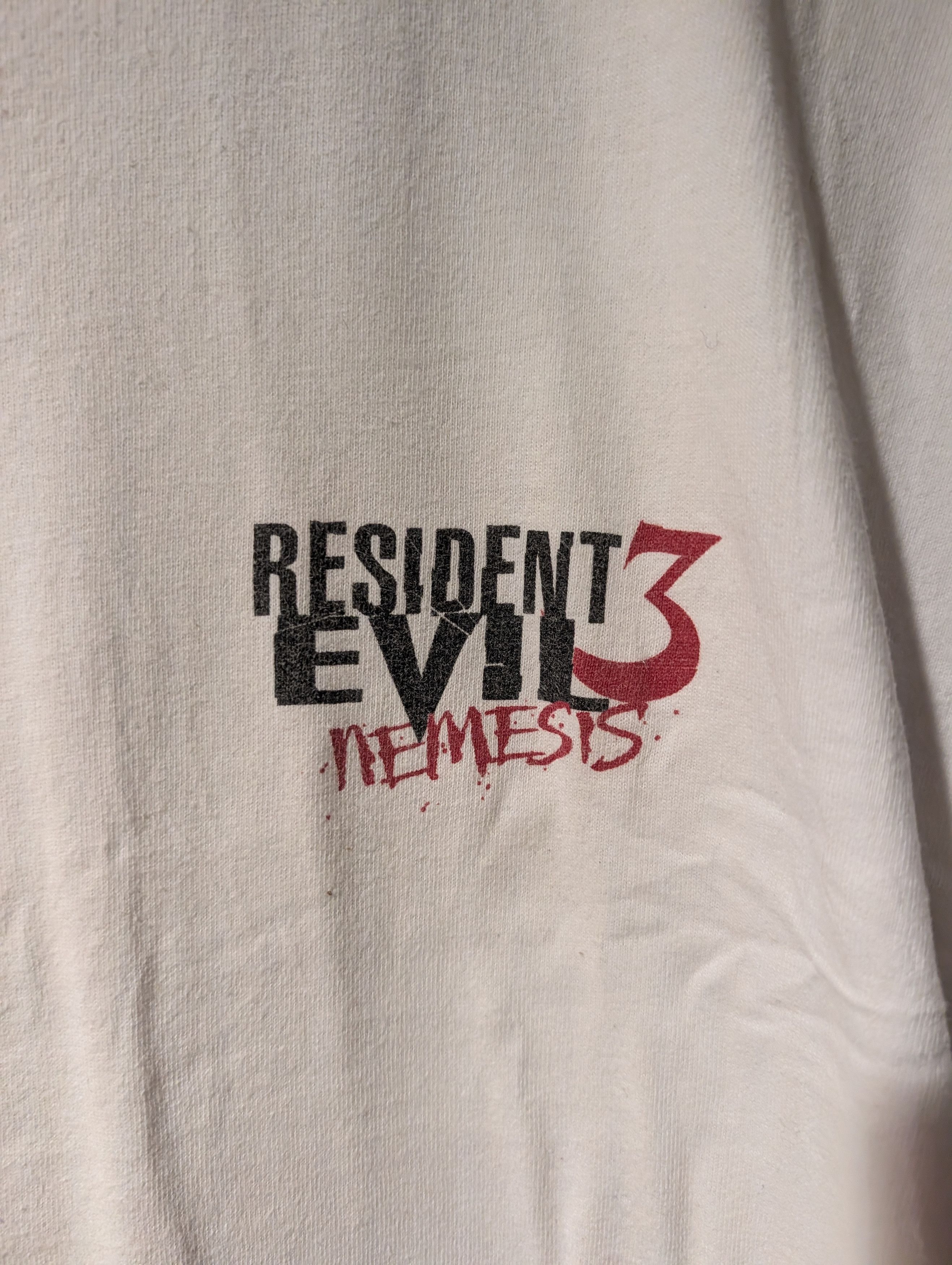 Playstation Vintage Resident Evil 3 Nemesis T-Shirt Capcom Promo PS1 Size US XL / EU 56 / 4 - 4 Thumbnail