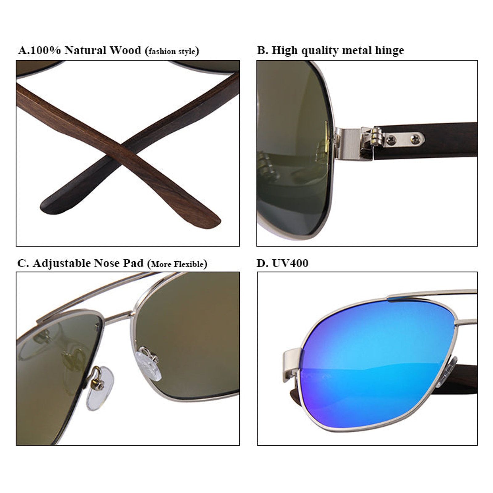 Other Tucci Aviator Sunglasses Size ONE SIZE - 14 Thumbnail