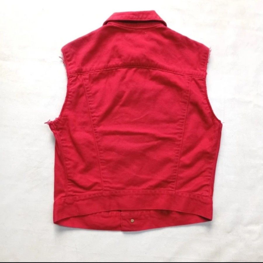 Raf by Raf Simons RAF by Raf Simons trucker denim vest unisex Size US S / EU 44-46 / 1 - 2 Thumbnail