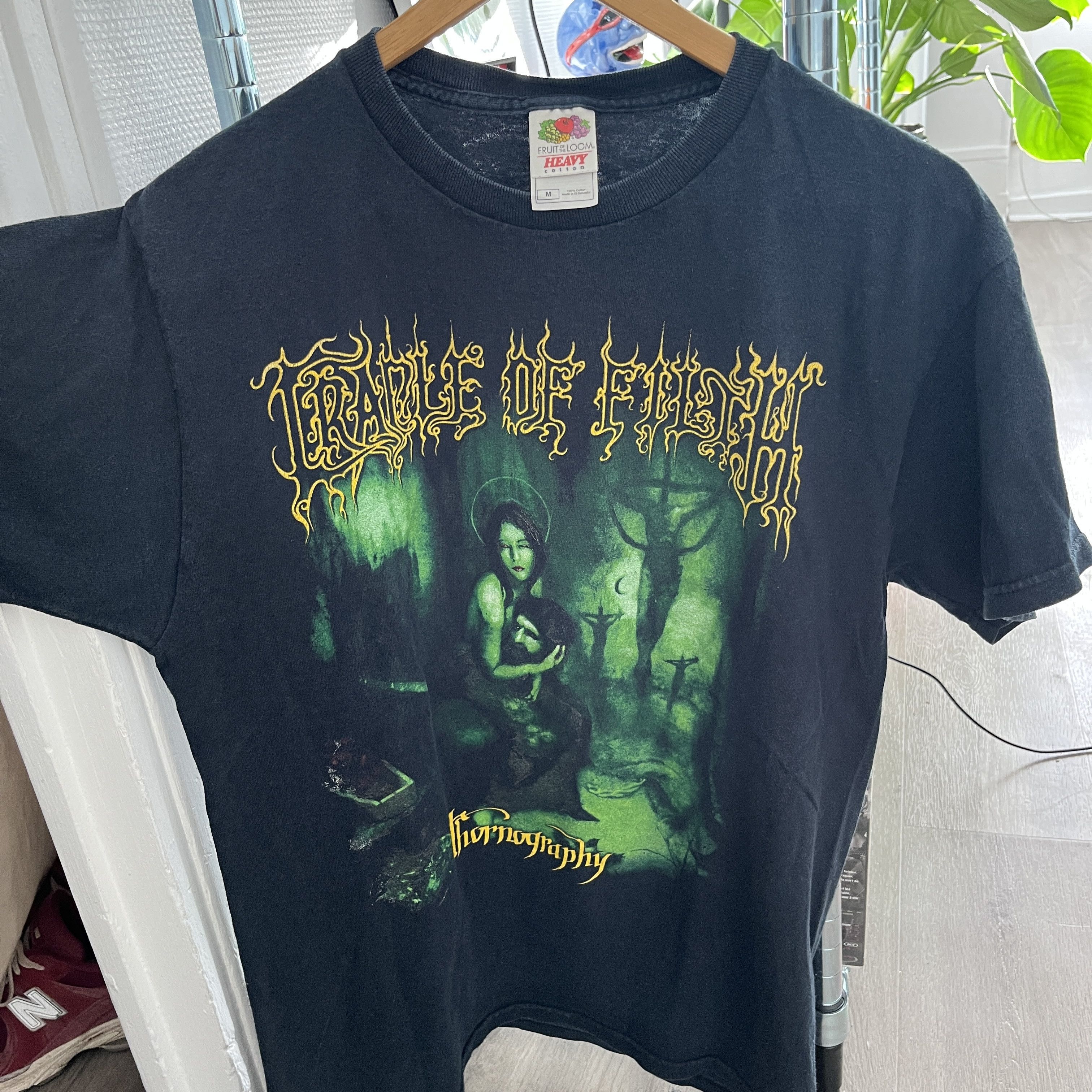 Band Tees Rare Vintage Cradle Of Filth - Thornography Band tee Size US M / EU 48-50 / 2 - 1 Thumbnail