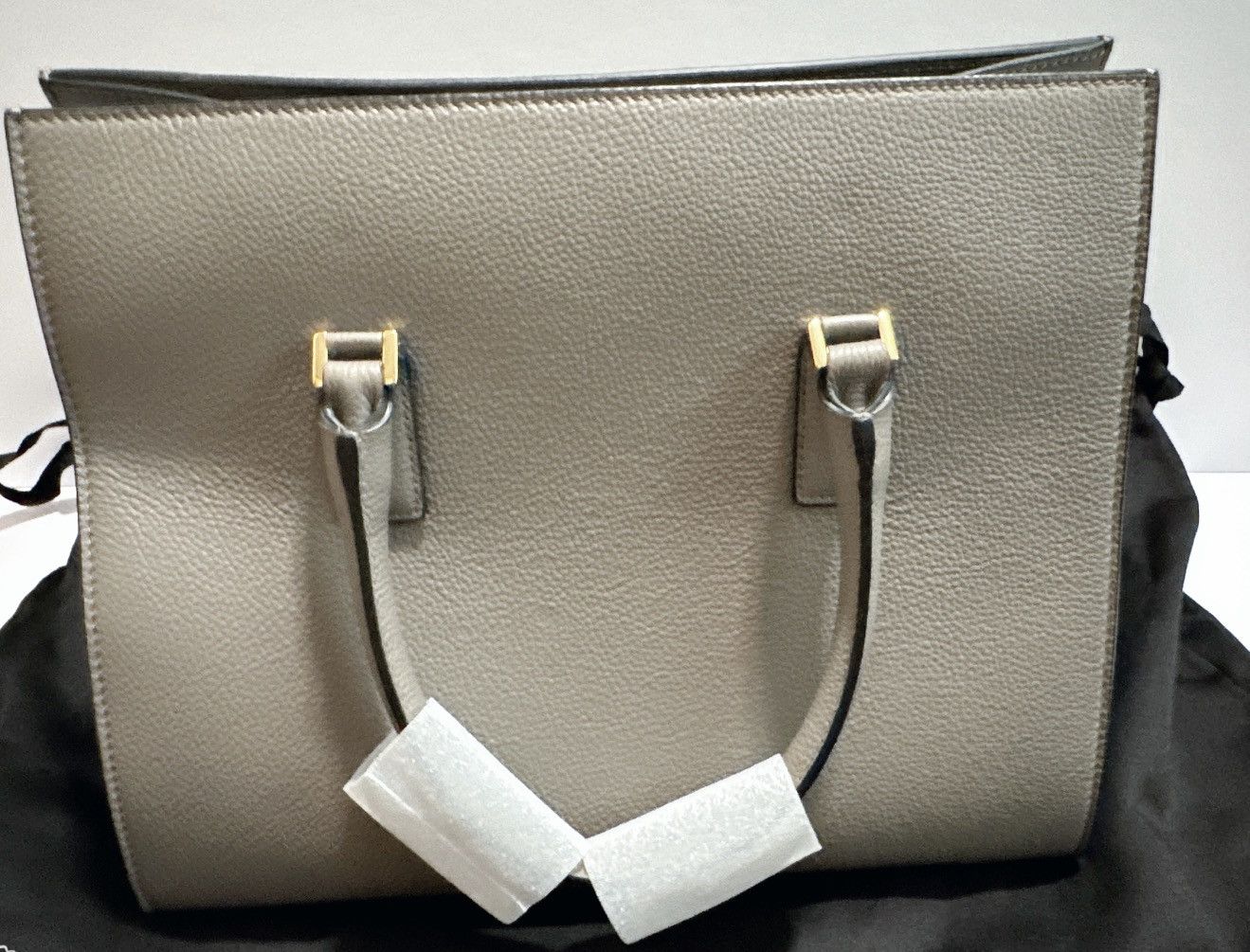 Versace Versace Virtus Top Handle Bag Taupe Grey BNWT Size ONE SIZE - 4 Thumbnail