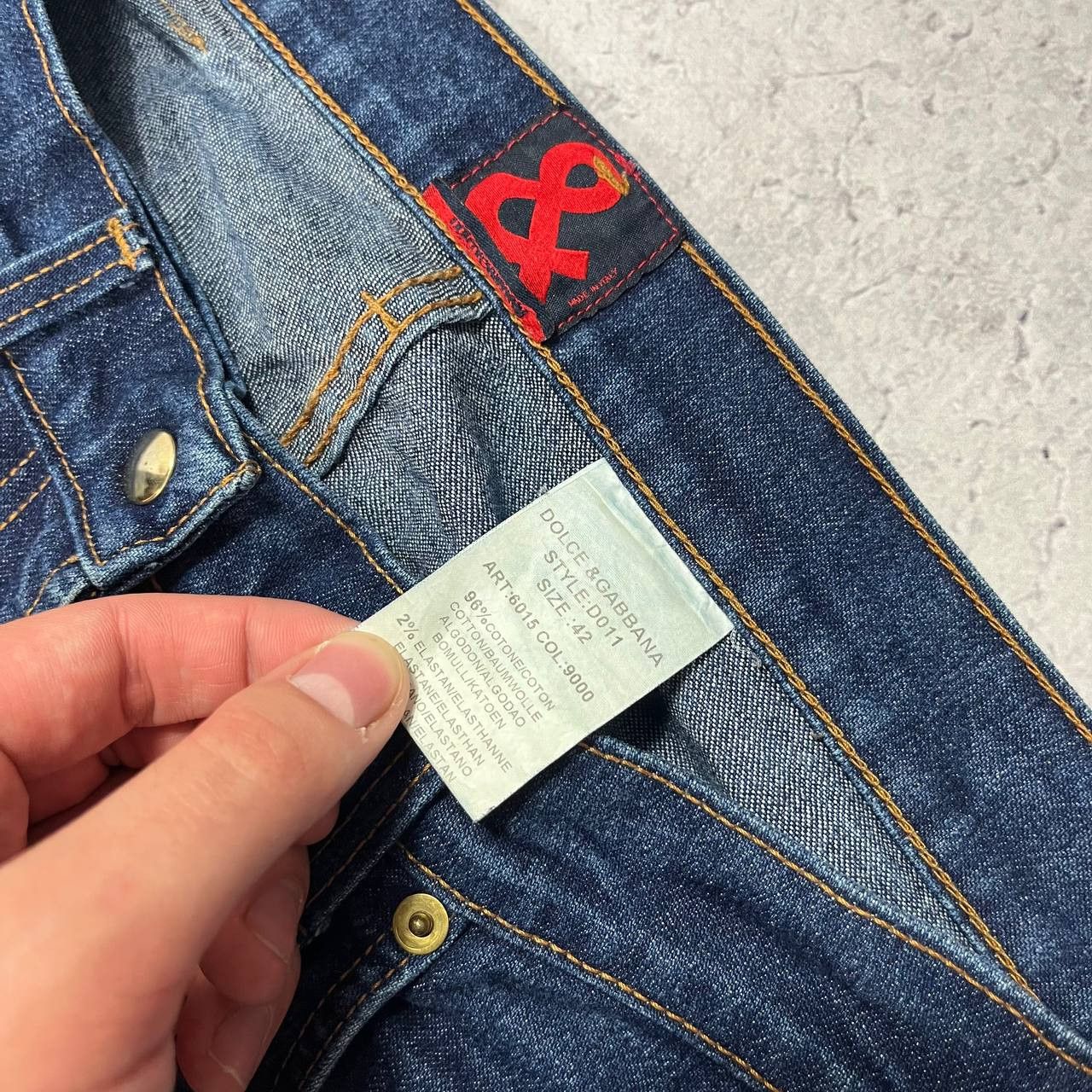 Dolce & Gabbana Dolce & Gabbana Vintage Jeans Blue Basic Straight Size US 32 / EU 48 - 9 Thumbnail